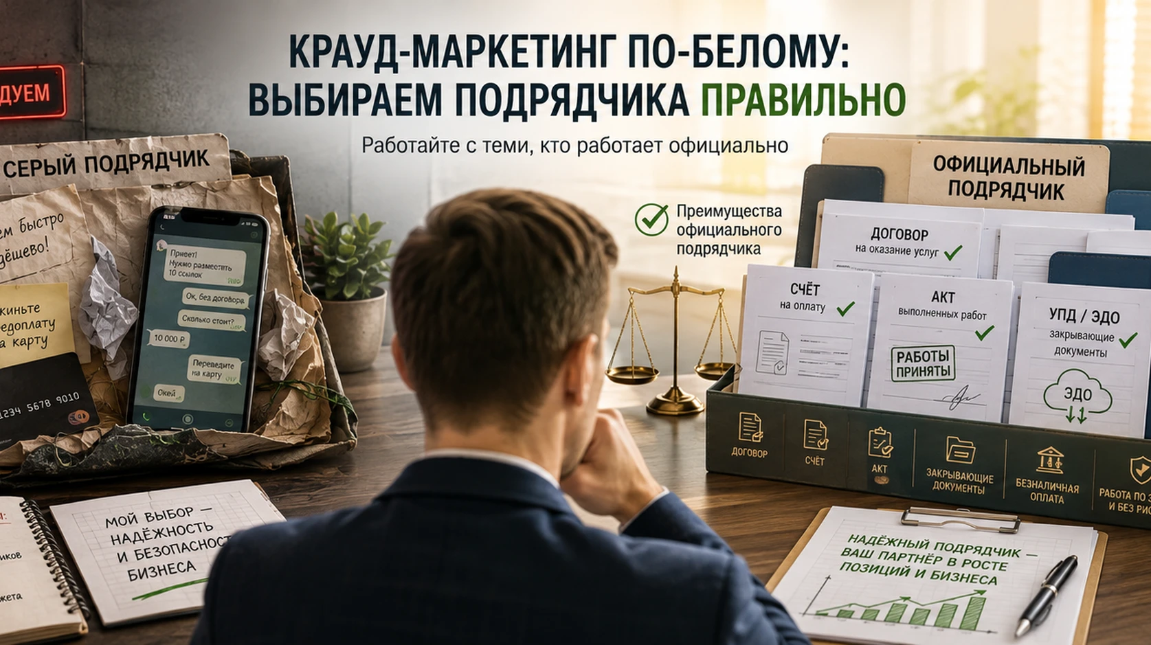 Как заказать крауд-маркетинг по-белому